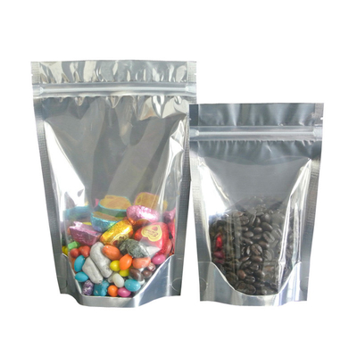 شراء الصف الغذائي الألومنيوم ورق الوقوف الحقيبة لتعبئة الغذاء 120 ميكرون لكل جانب online manufacture