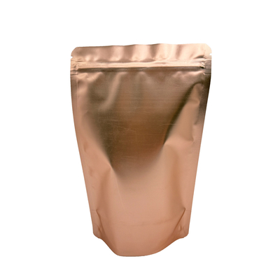 شراء طعام التعبئة والتغليف غليظ الذهب الوردي المخصص الوقوف الحقائب مع زيبلوك doypack online manufacture